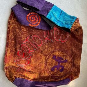 Popular crossbody fabric bag